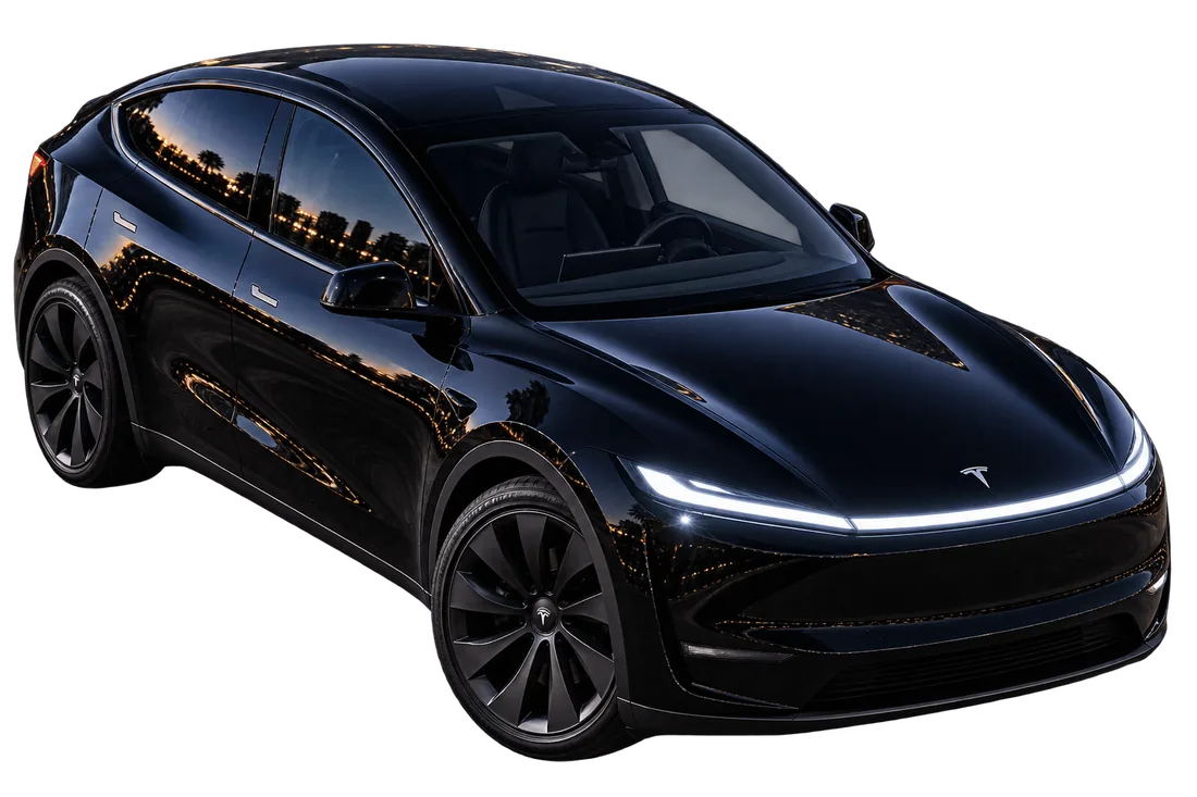 Black Tesla Model Y Premium