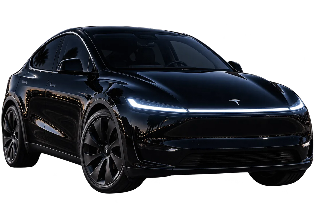 Black Tesla Model Y Premium