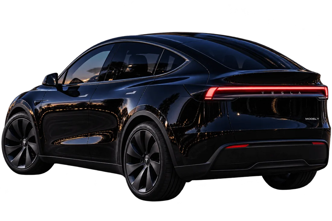 Black Tesla Model Y Premium
